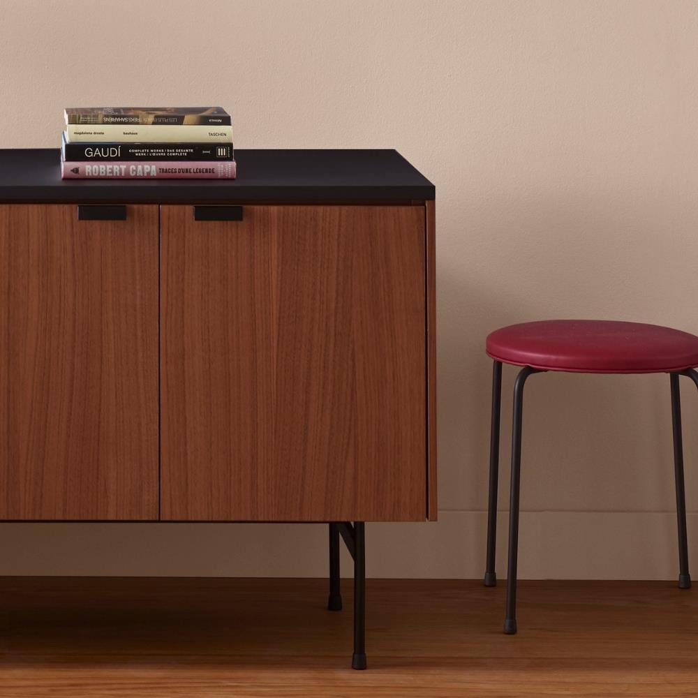 Tanis Büfe-Walnut-Black Fenix Laminate