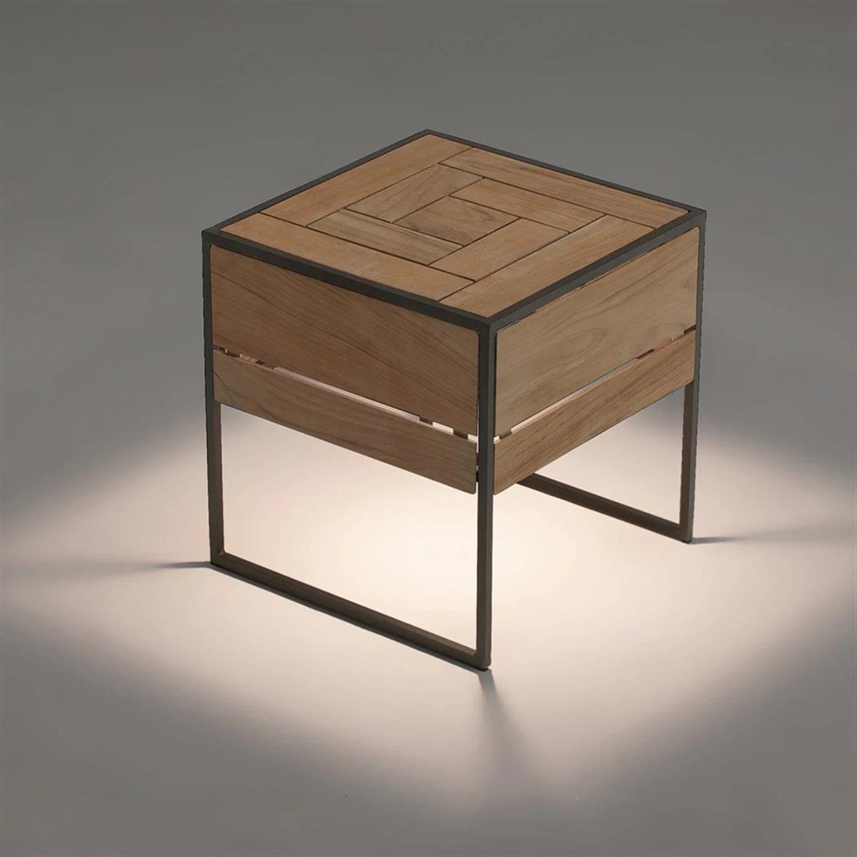 Tetris Sehpa (40)-Teak-Coffee Brown