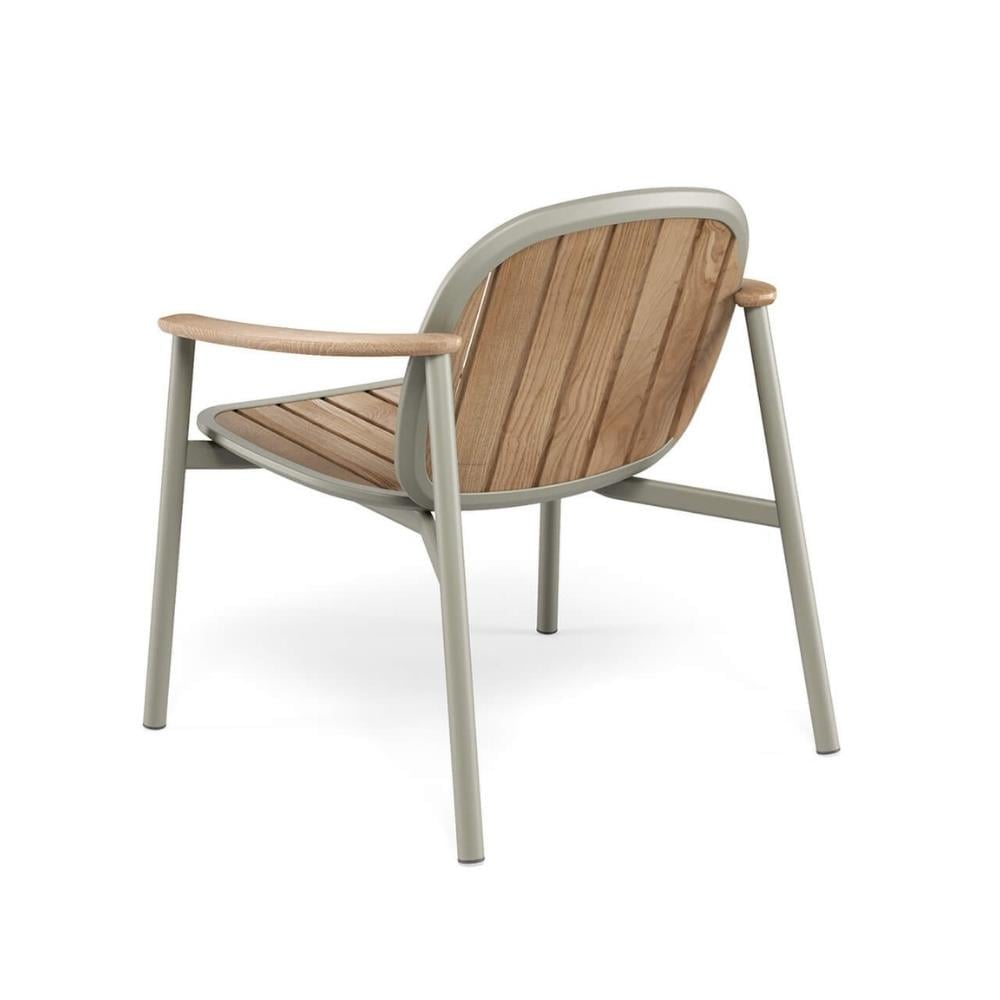 Twins Tekli Koltuk-Teak-Grey Green-(6042)