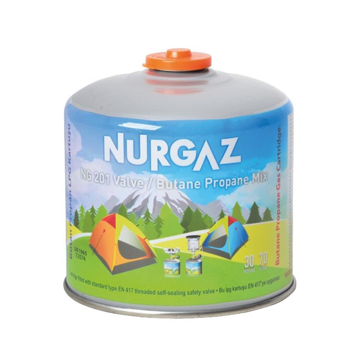 Valfı Mangal Gaz Tüpü - 450 gr