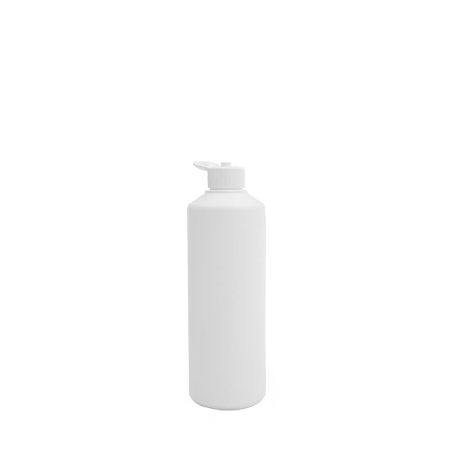 DÜZ KAPAKLI 500ML BOŞ POLİETİLEN ŞİŞE 50 ADET