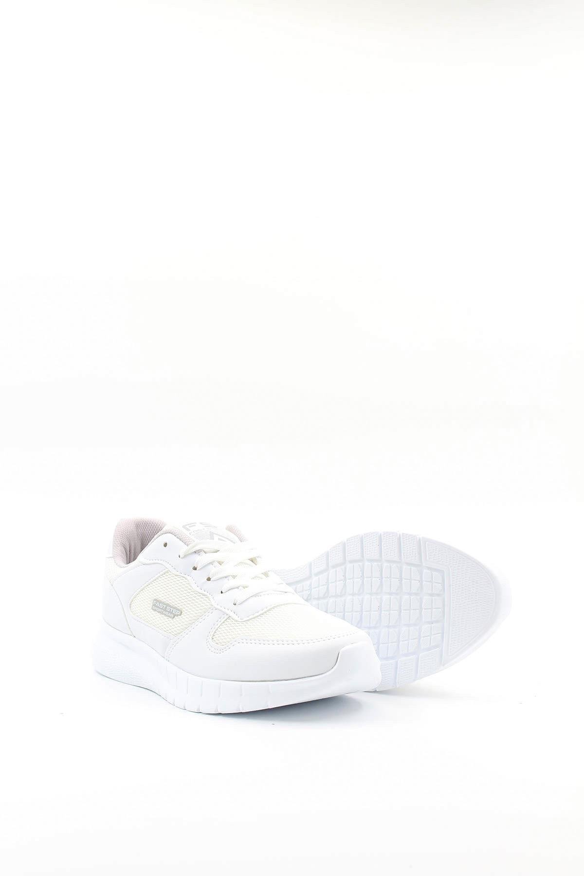 Beyaz Kadın Sneaker Ayakkabı 925ZA012     