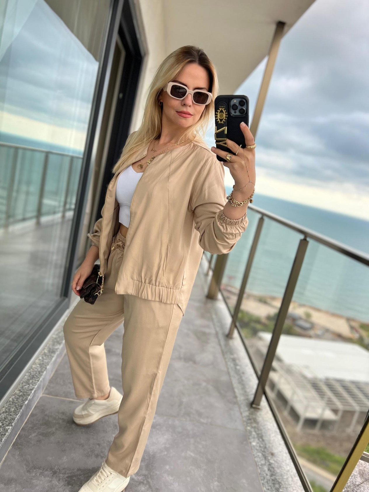 0331 PantolonluTakım BEJ