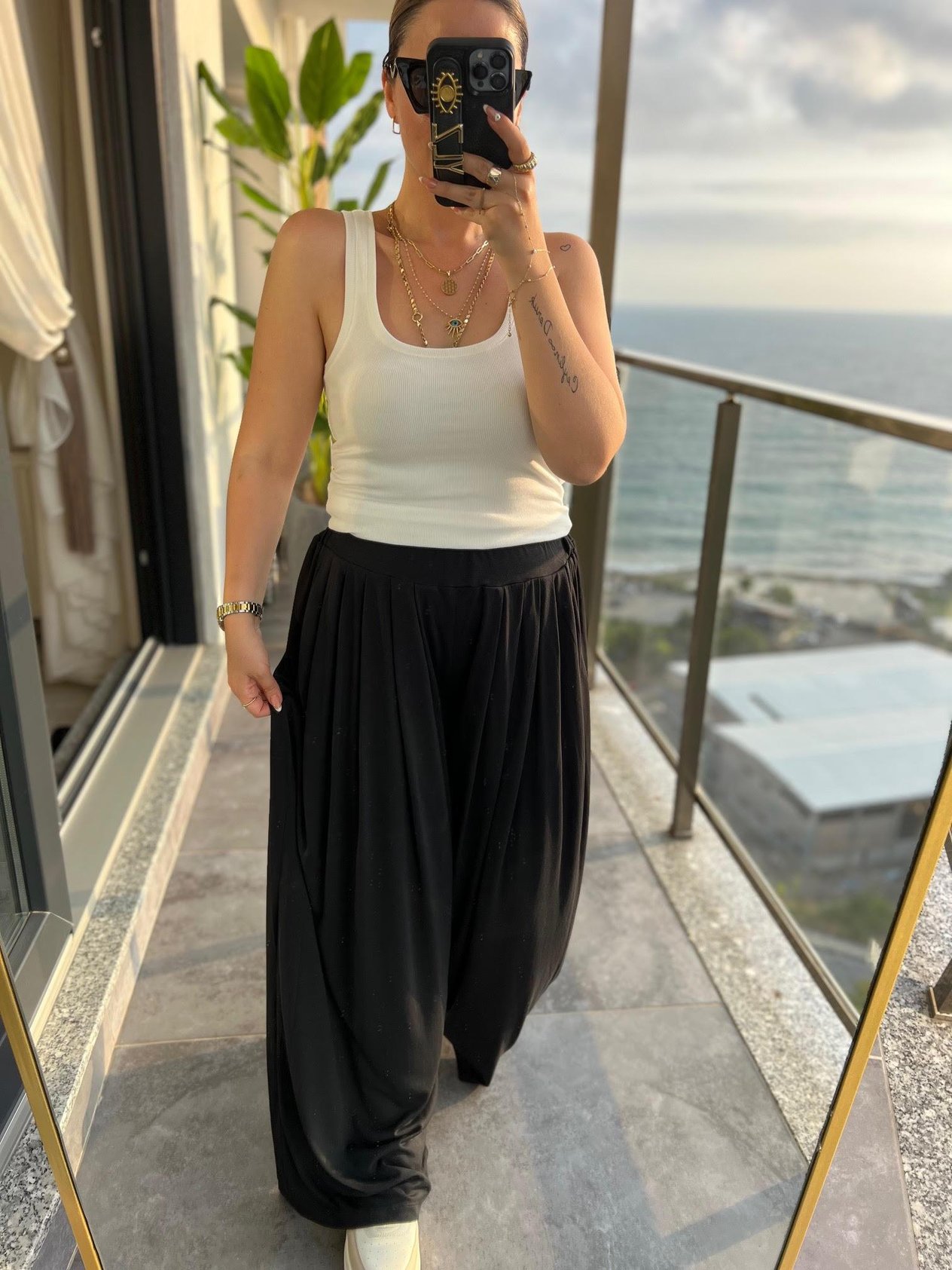 16240 Salaş Pantalon SİYAH