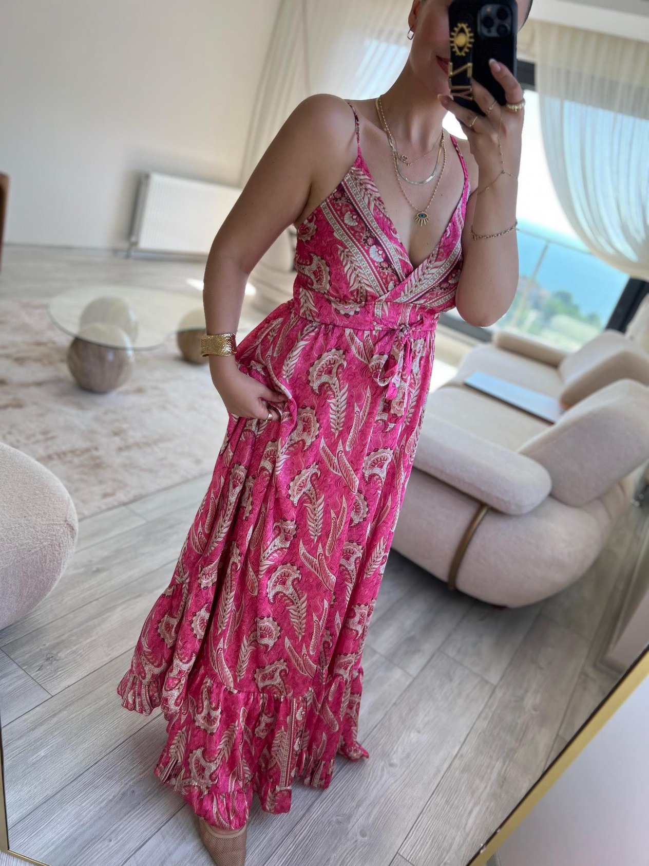 36095 Saten Elbise FUŞYA