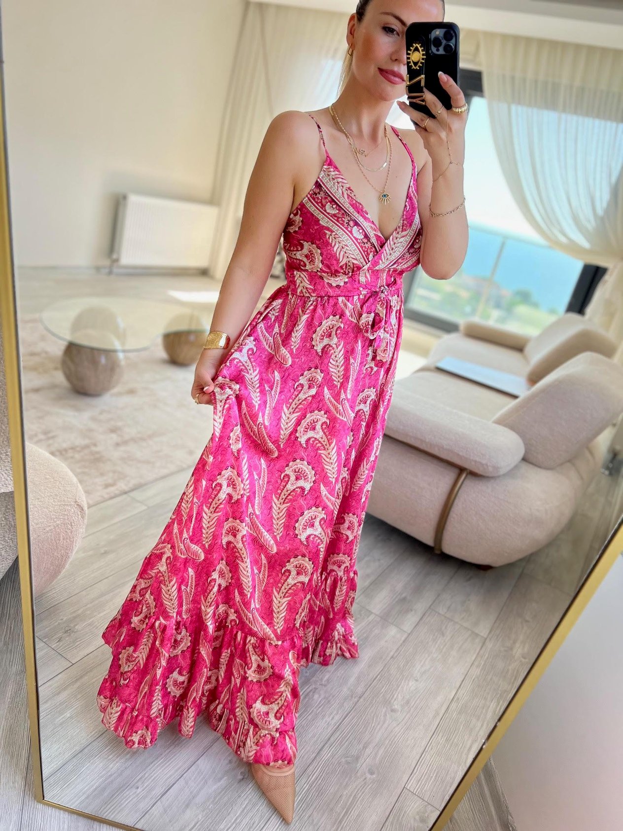 36095 Saten Elbise FUŞYA