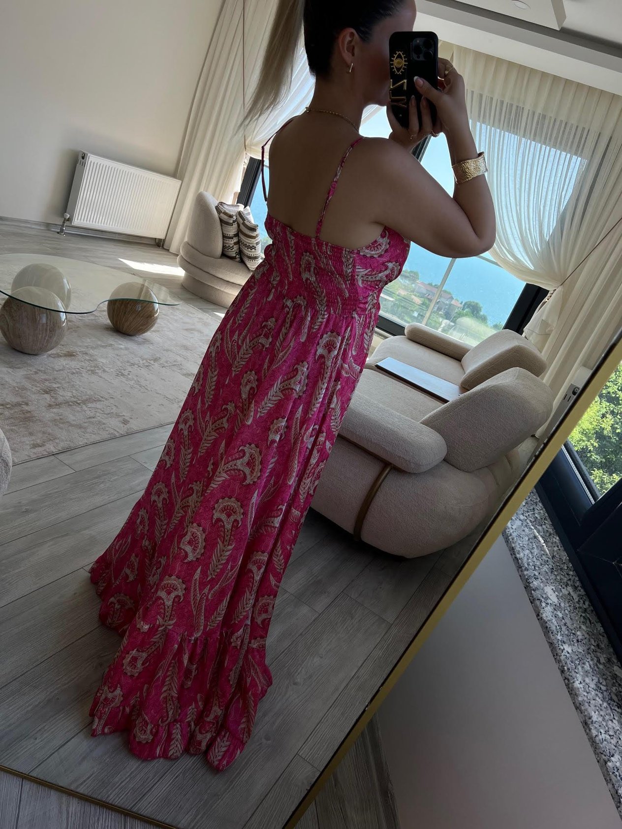 36095 Saten Elbise FUŞYA