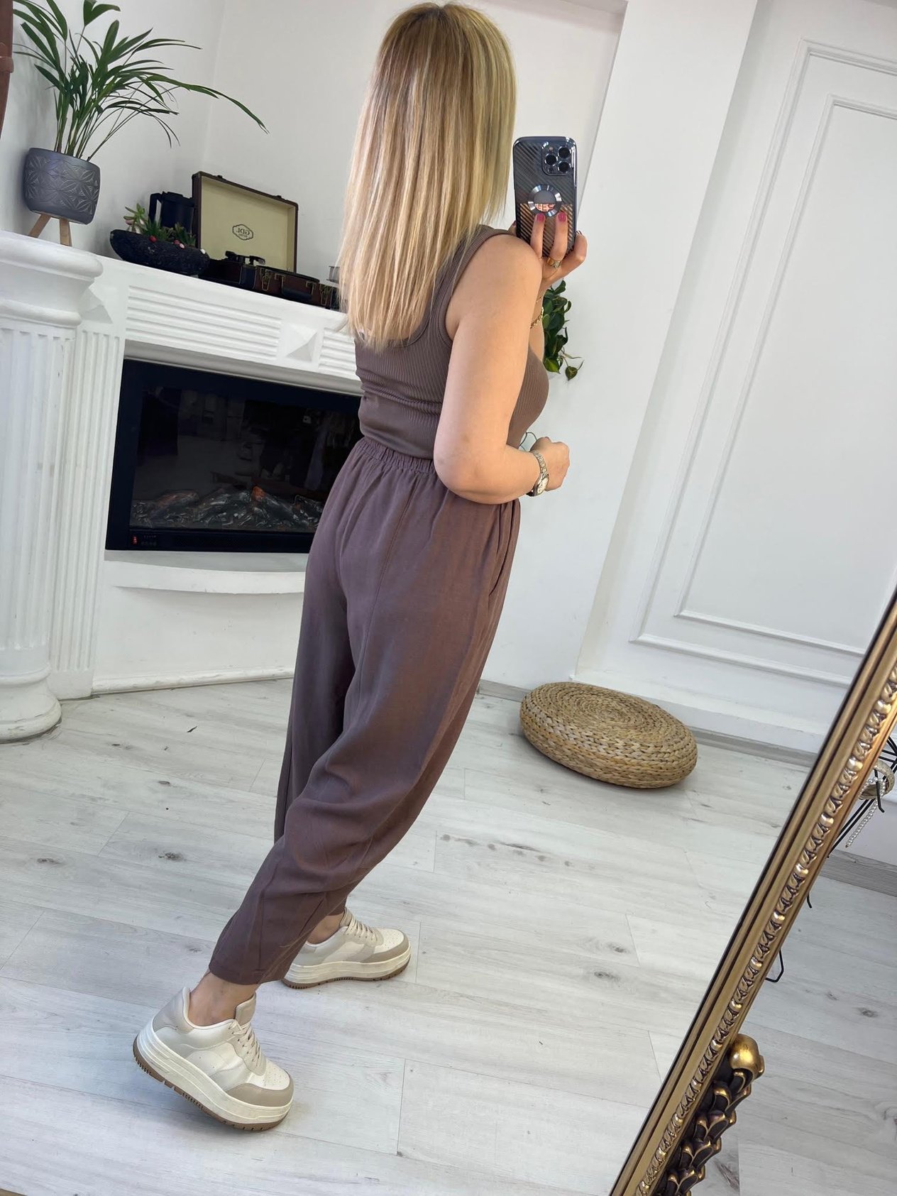50460 Şalvar Pantolon KAHVE