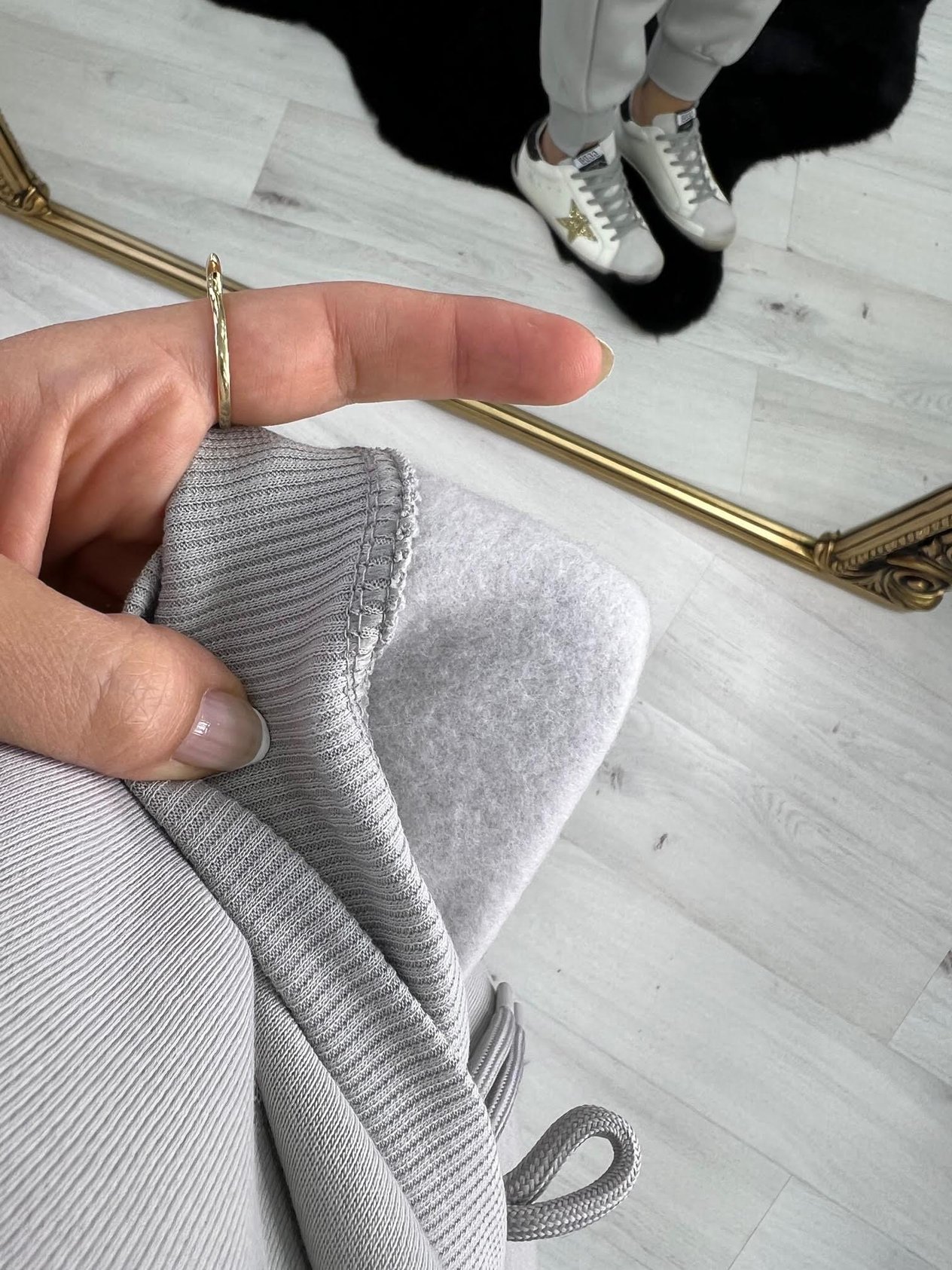 7031 3 İplik Ribanna Sweat GRİ