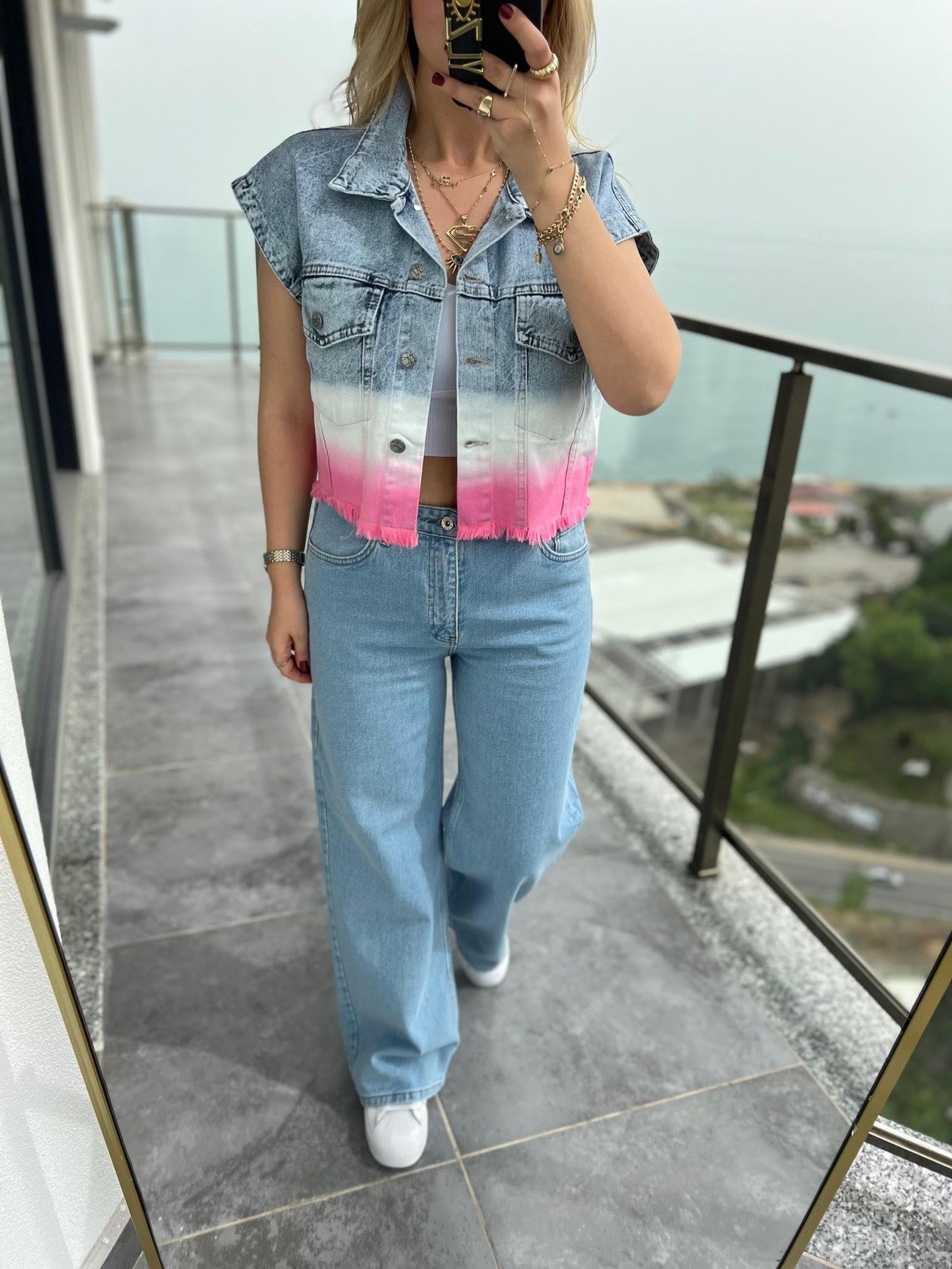 707 Full Lenght Jean BUZ MAVİSİ