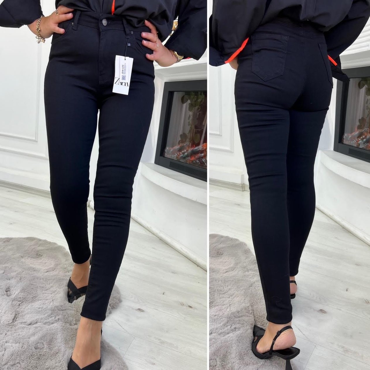 7436 Pantolon SİYAH