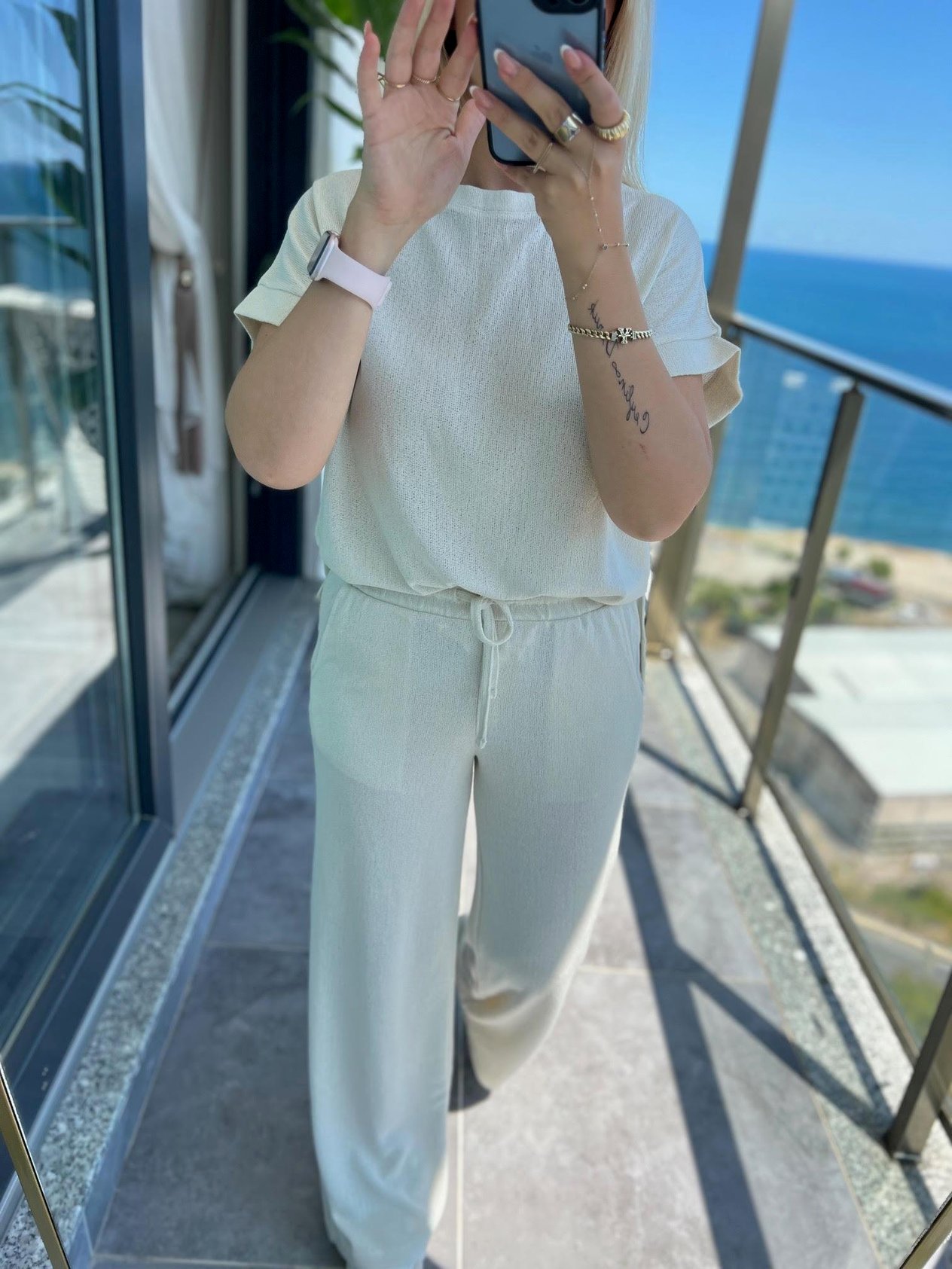 Karol Kısa Kol Takım EKRU