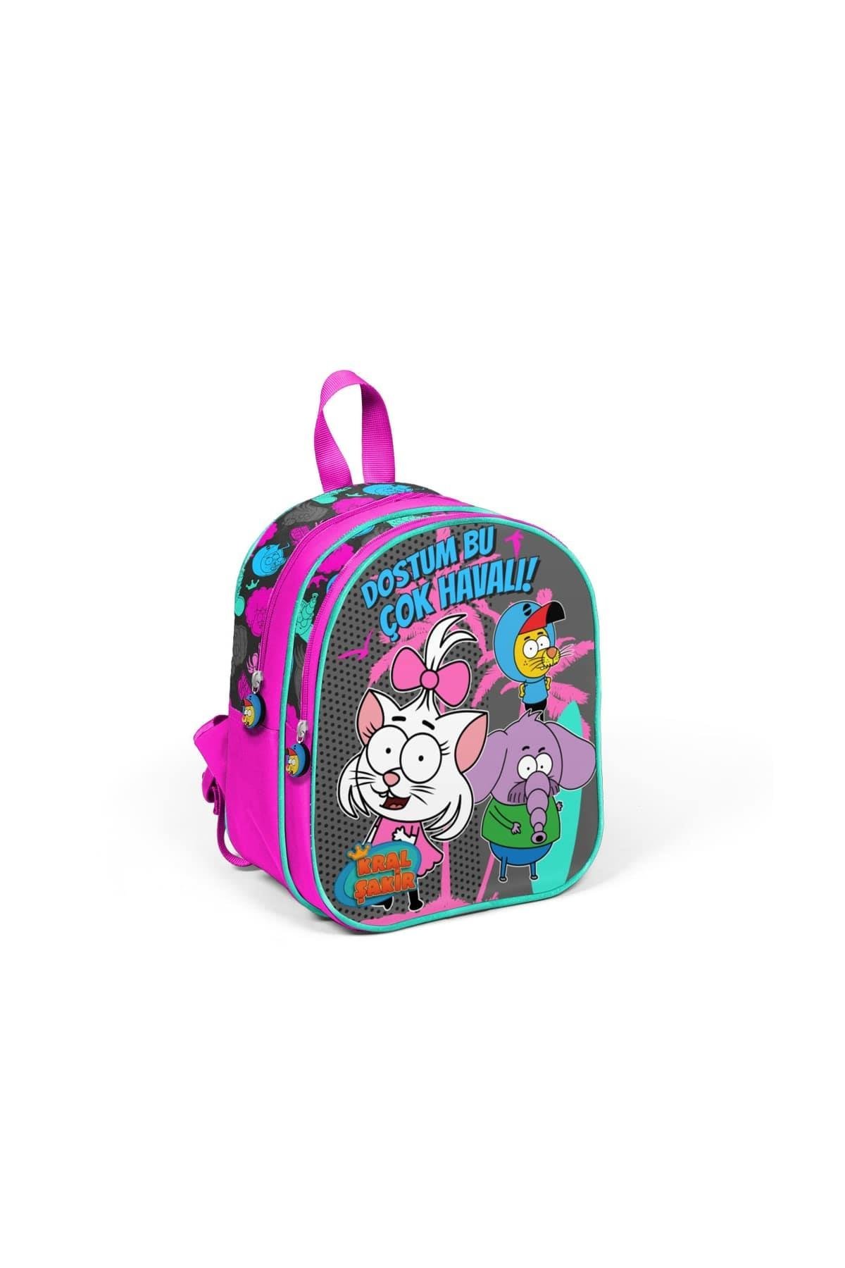 Koyu Pembe Kız Çocuk Sırt Çantası