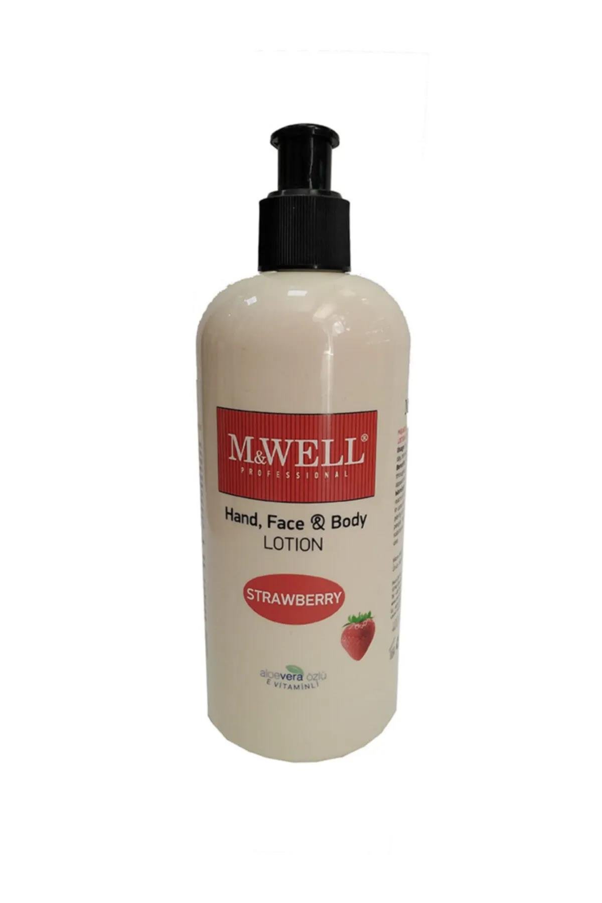 M&WELL Strawberry Vücut Losyonu 400 ml