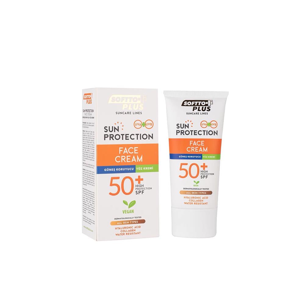 Softto Plus Güneş Koruyucu Yüz Kremi 75 Ml