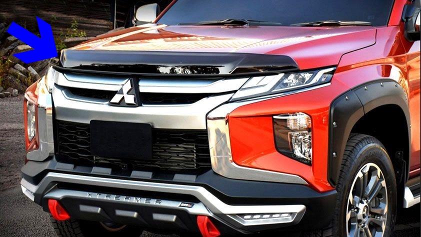 KAPUT RÜZGARLIĞI SİYAH MITSUBISHI L200 2019 2020 2021 2022