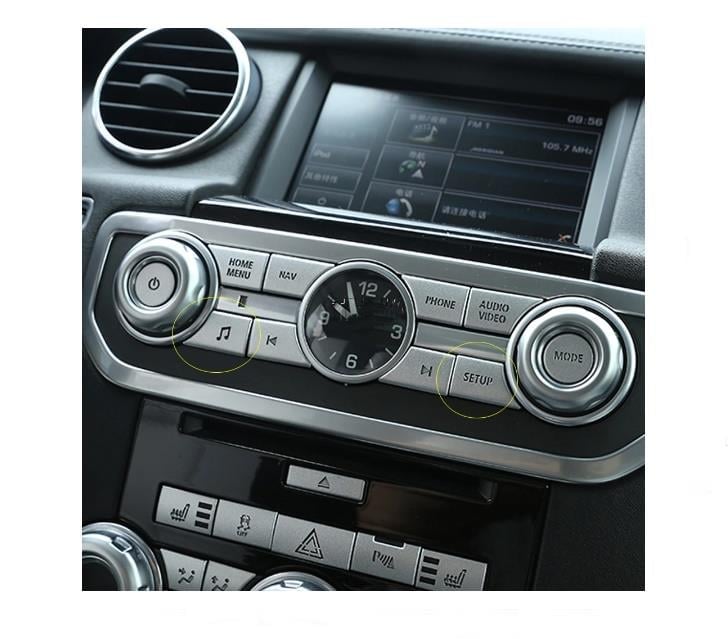 LAND ROVER DISCOVERY 4 ORTA KONSOL RADYO TUŞ TAKIMI SETİ GRİ-2