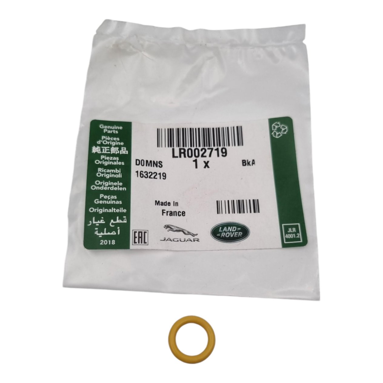 LR002719 KLİMA BORU ORİNGİ