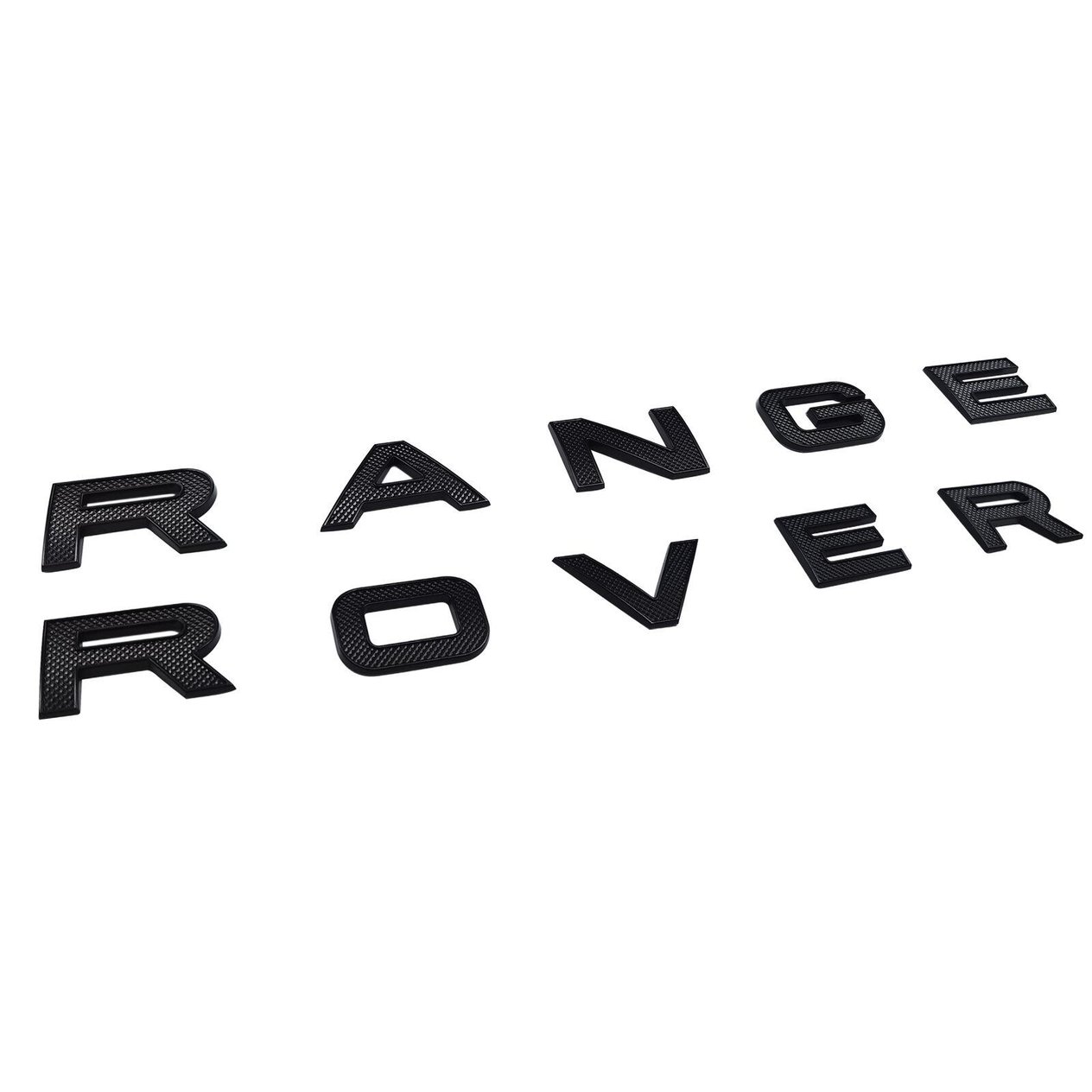 RANGE ROVER SPORT ÖN KAPUT ÜSTÜ YAZI SİYAH DESENLİ SİYAH ÇERÇEVELİ