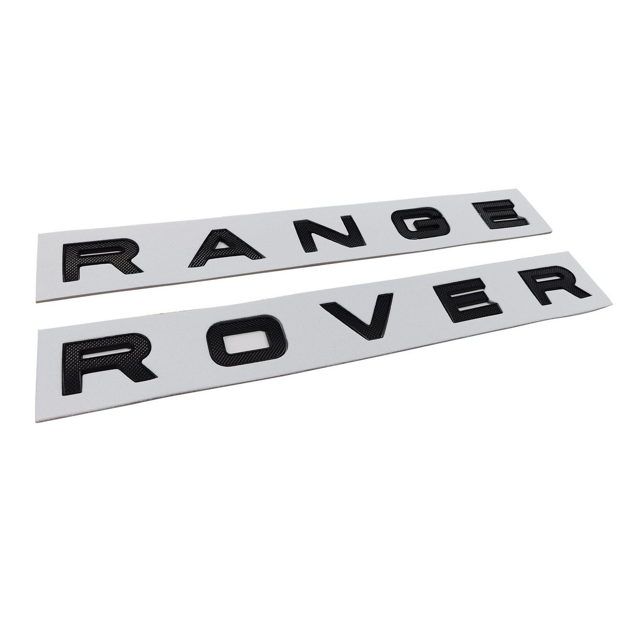 RANGE ROVER SPORT ÖN KAPUT ÜSTÜ YAZI SİYAH DESENLİ SİYAH ÇERÇEVELİ