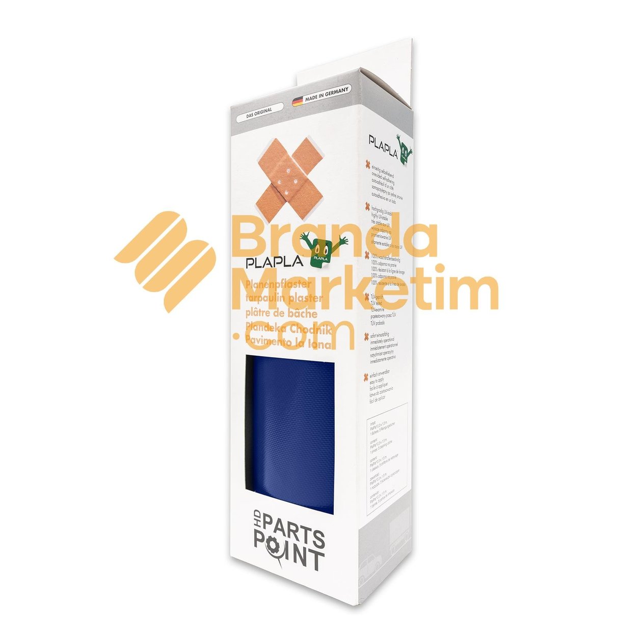 Plapla Store- Tarpaulin Repair Set-Blue Ral 5002