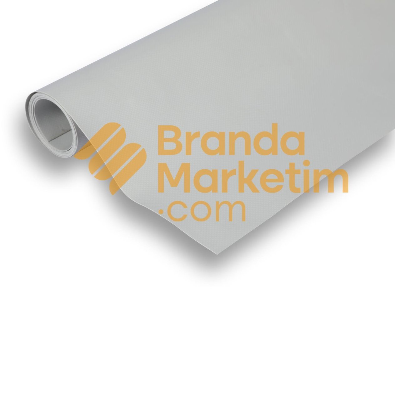 PVC Tarpaulin Fabric-650 gr/mt2-Gray (300 cm width)