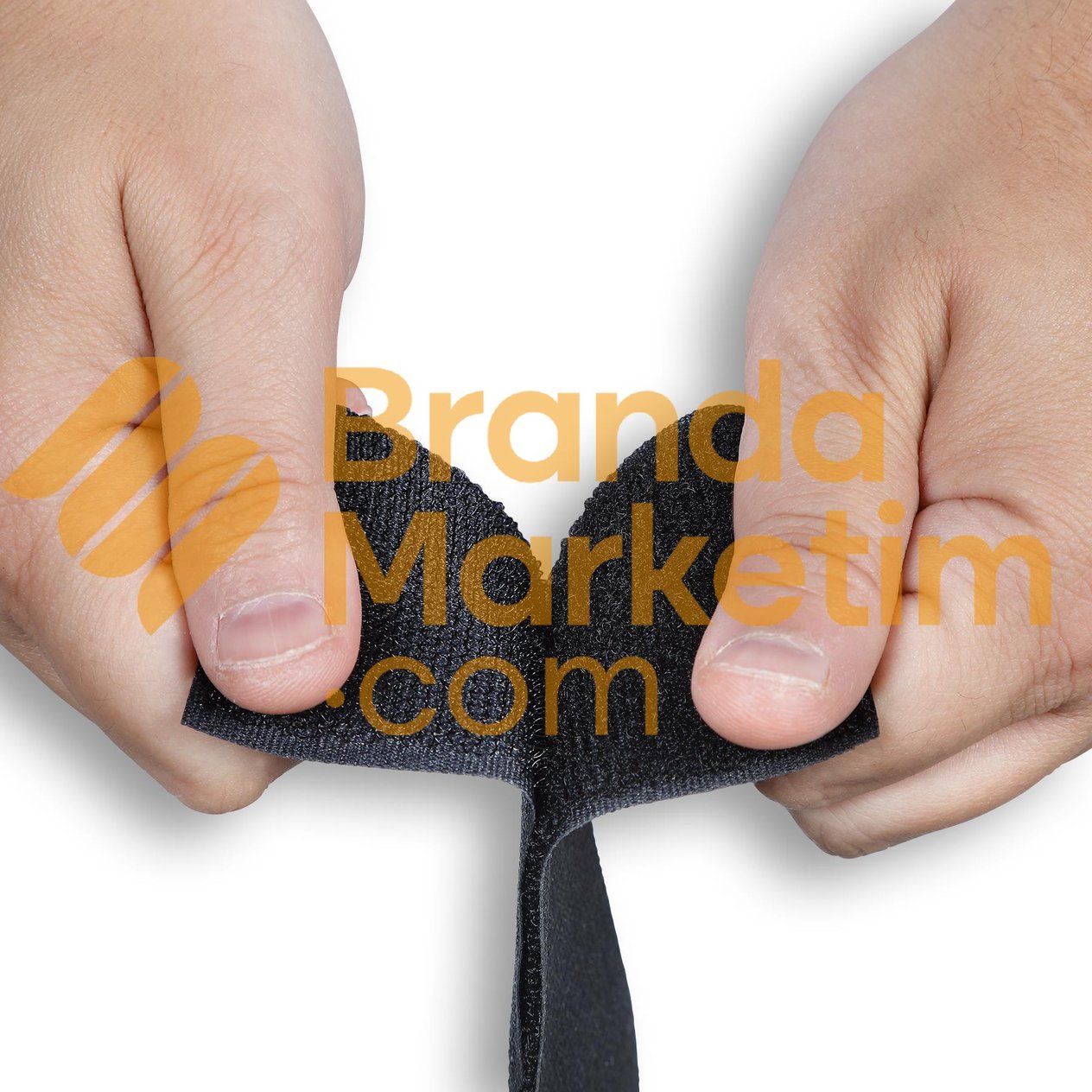 Black Hook & Loop Tarpaulin Band-50 mm
