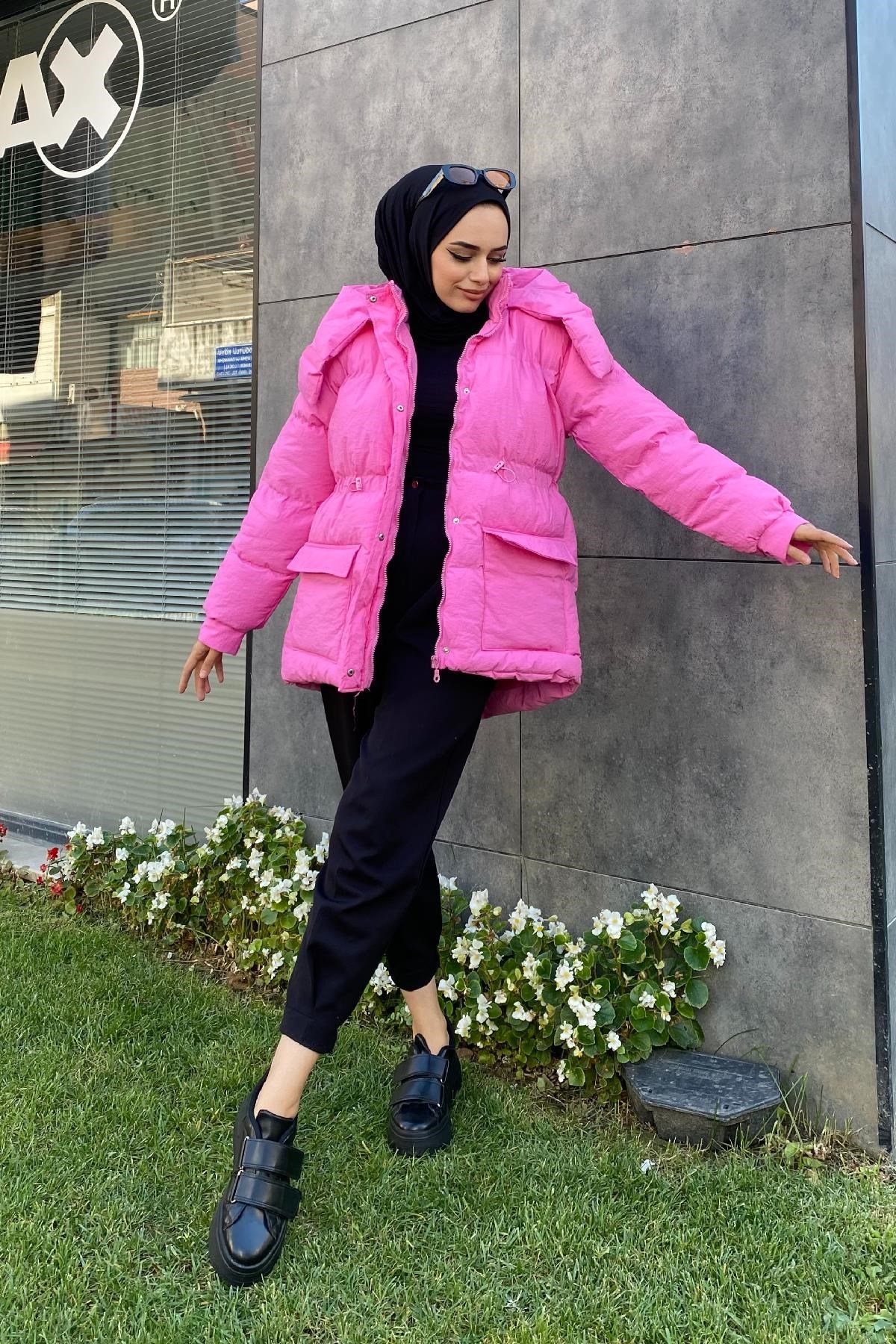 Beli Büzgülü Mont Pembe