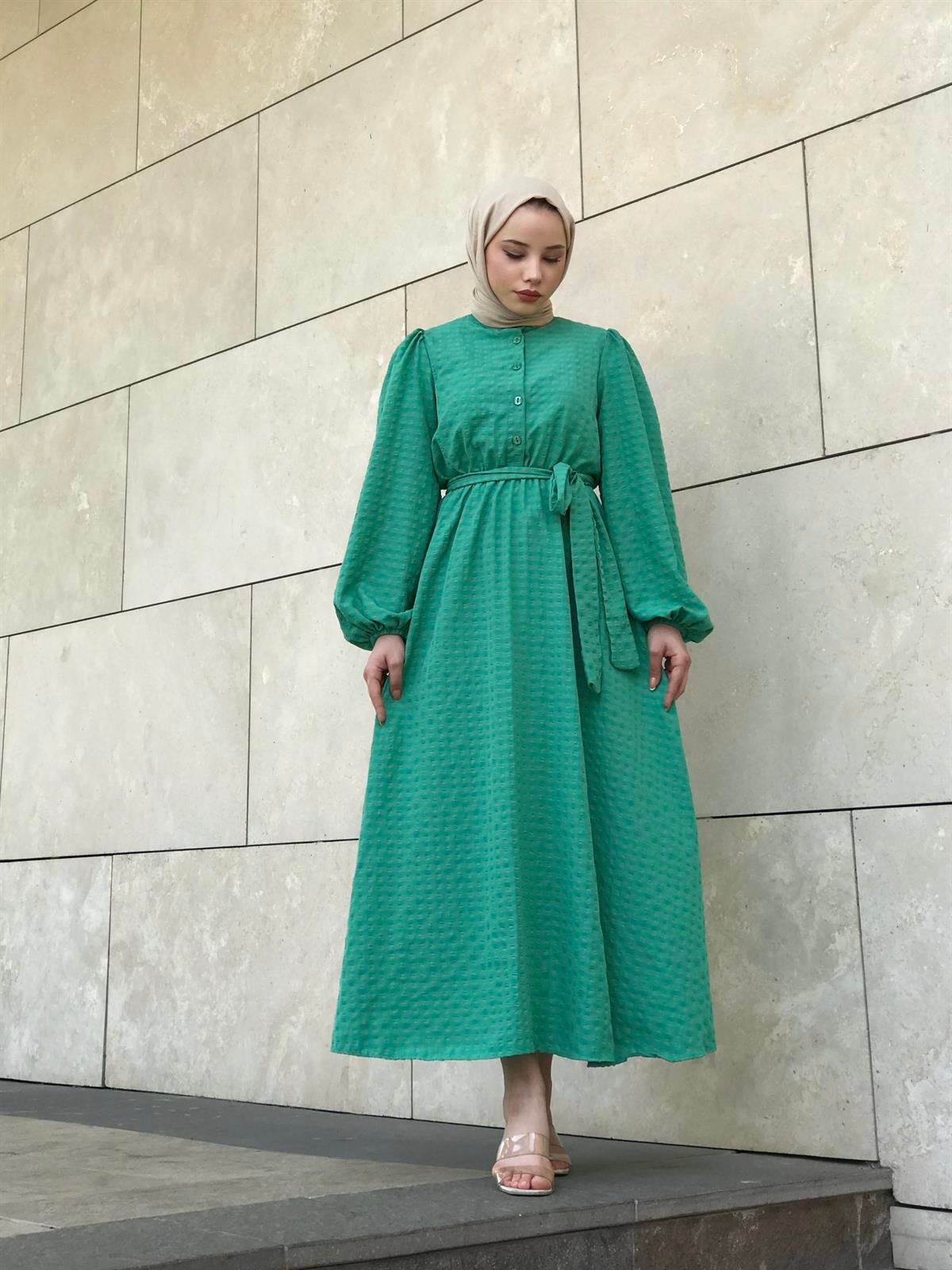 Lara Elbise Yeşil