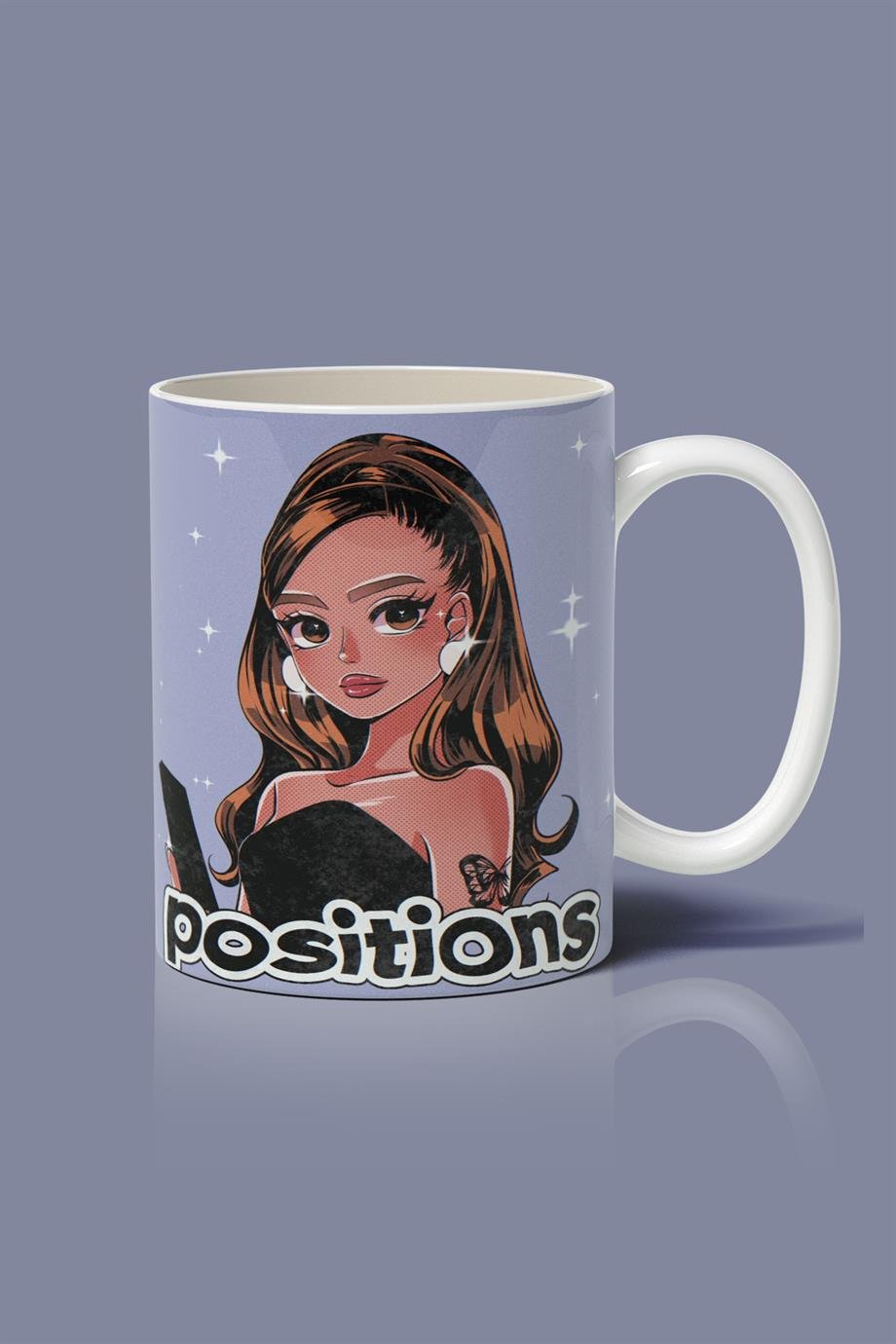 Positions Baskılı Kupa Bardak