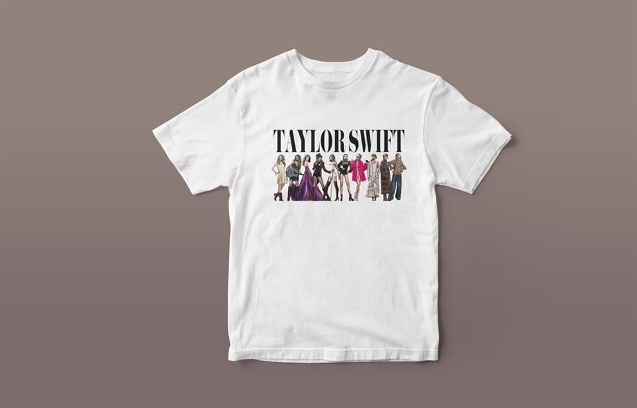 Taylor Swift Baskılı T-shirt