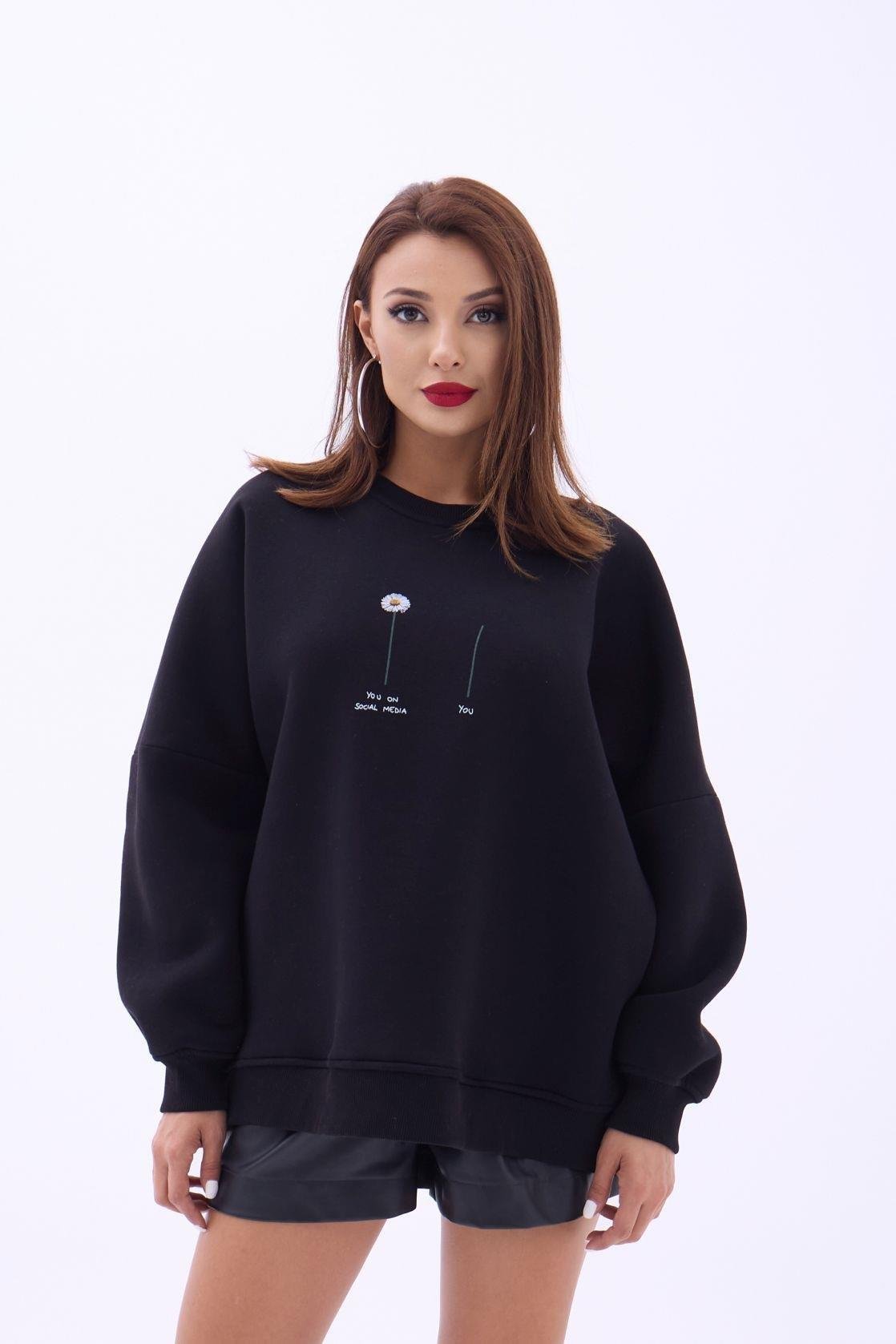 7228 SWEAT-SİYAH