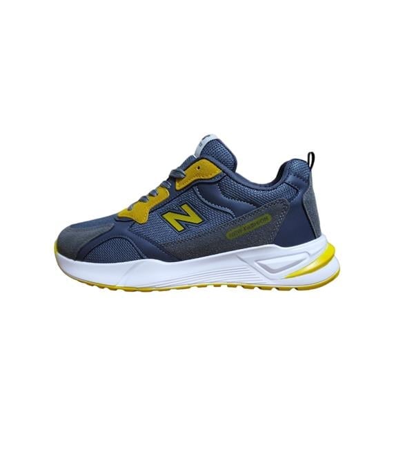 Arsama New Balance Yüksek tabanlı erkek spor ayakkabı Lacivert Sarı 