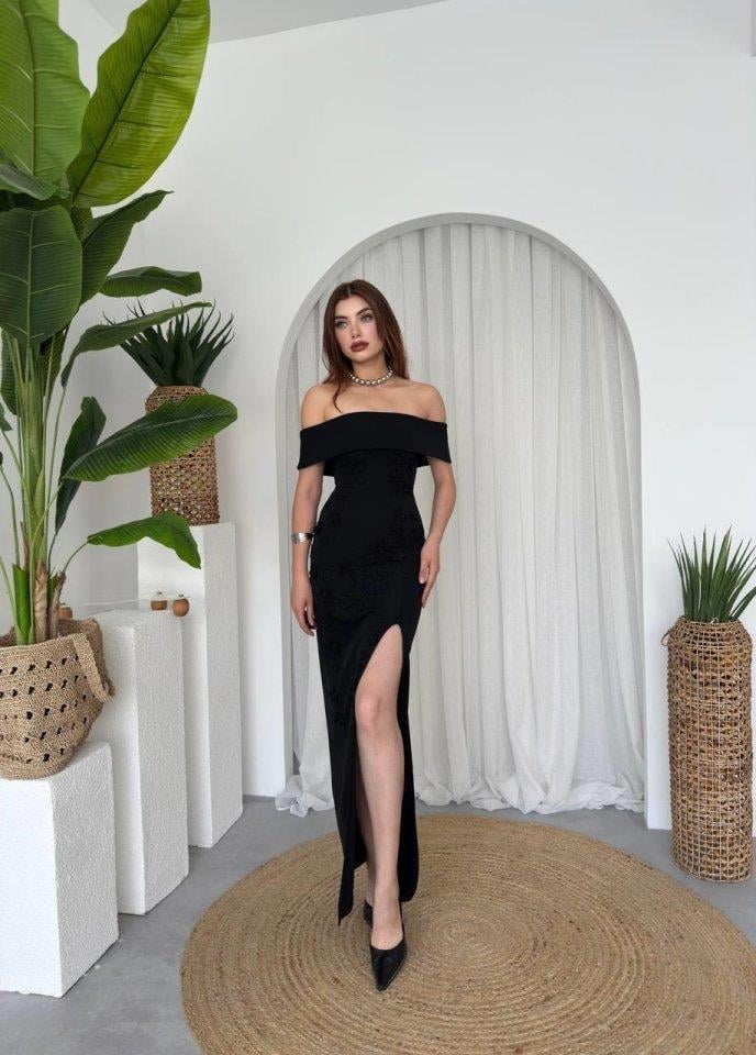 Cası Straplez  Elbise