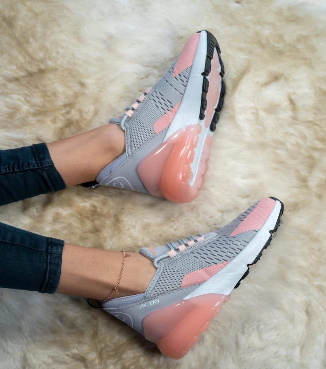 Unisex  bay bayan Nike Air 270 Spor Ayakkabı 