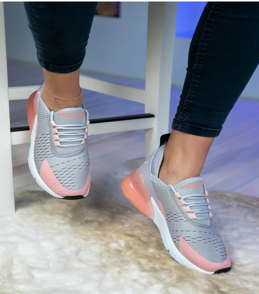 Unisex  bay bayan Nike Air 270 Spor Ayakkabı 