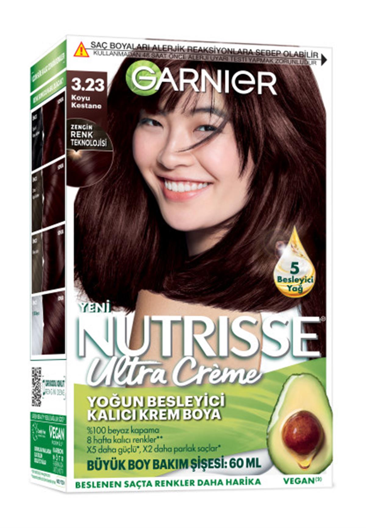 NUTRİSSE ULTRACREME 3.23 KOYU KESTANE