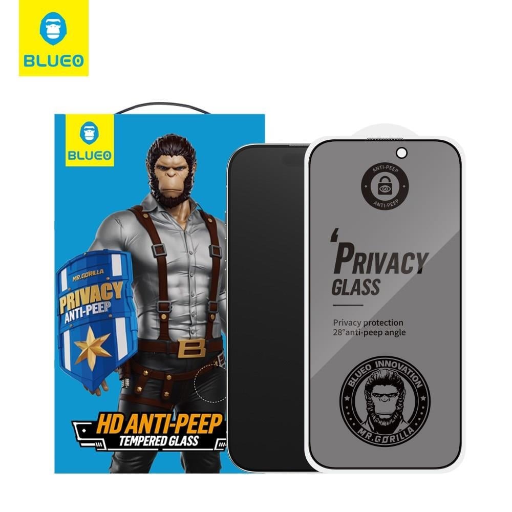 Anti-Peep Privacy iPhone 12 Pro Uyumlu Hayalet Full Cam Ekran Koruyucu Göz Yormayan HD Görüntü