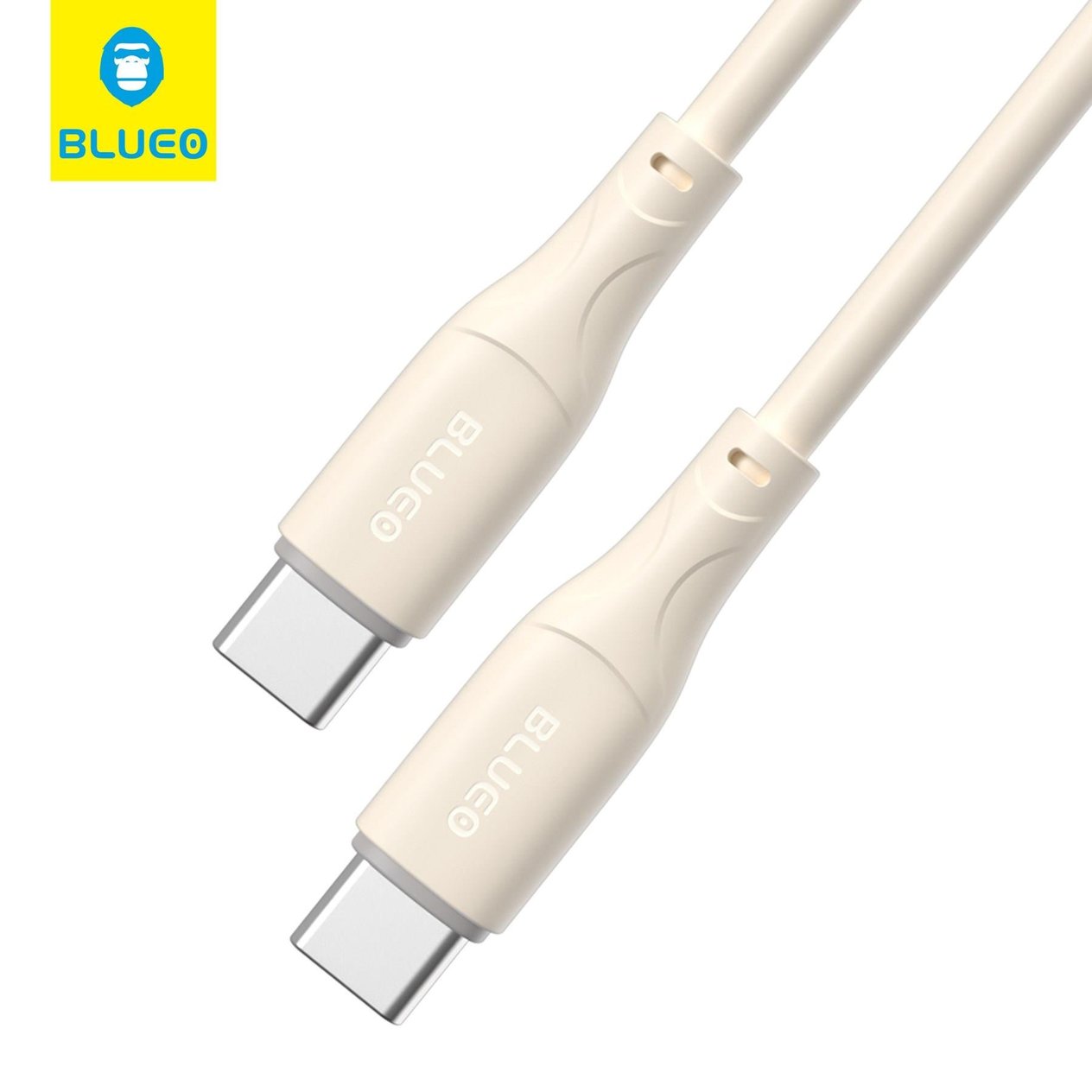 Blueo Ape Legend Gri Type-C Hızlı Şarj Kablosu 1.5 M