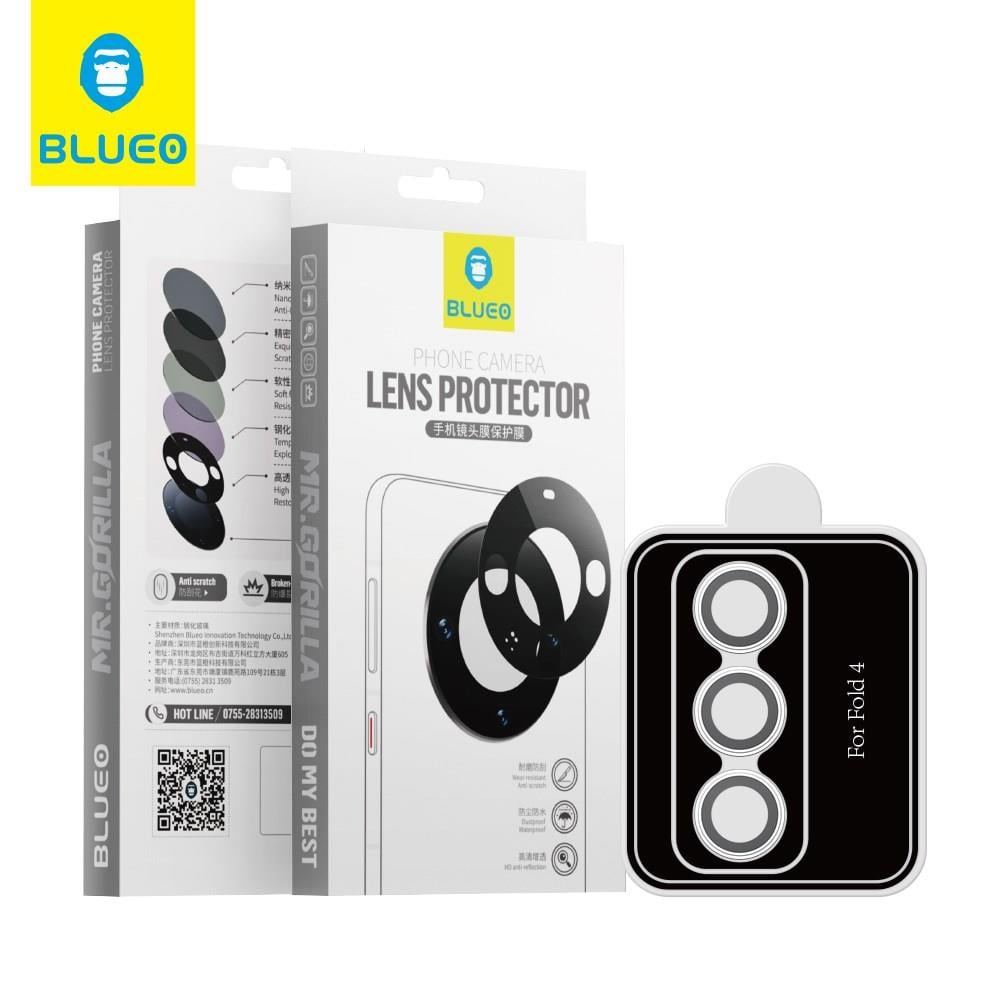 Blueo Samsung Fold 4 Uyumlu Gri Lens Koruyucu