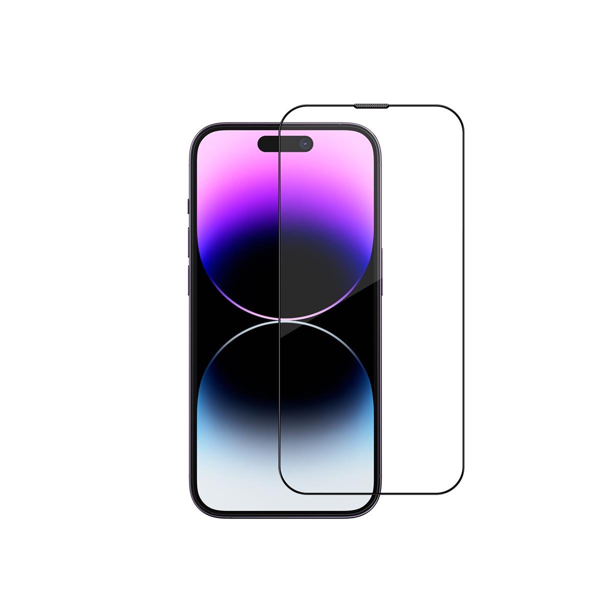 Blueo Sapphire Anti-Static Uygulama Aparatlı Ekran Koruyucu iP 14 Pro Max