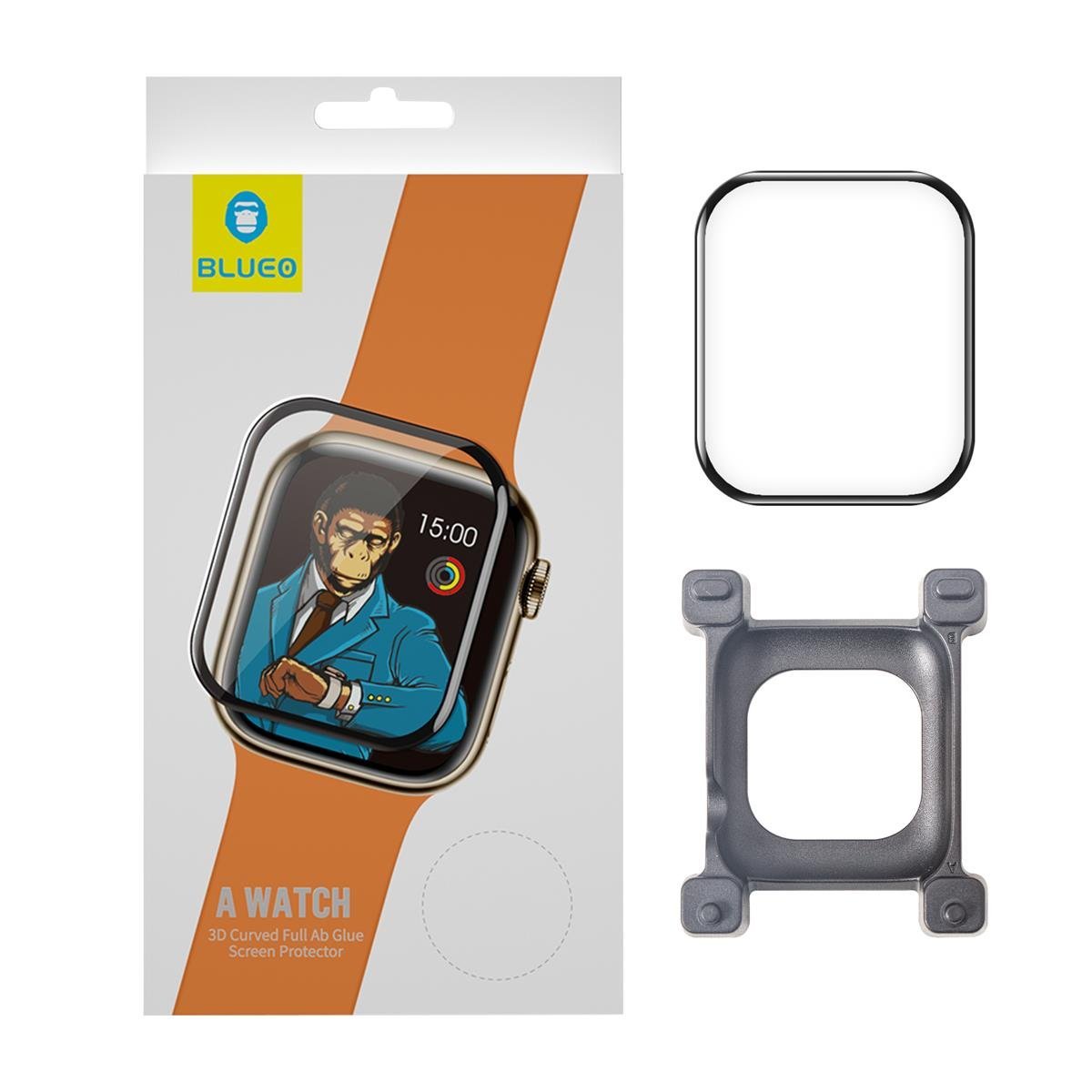 Blueo Shock-Resistant Cam Ekran Koruyucu Watch S4/5/6/SE/SE2022 44MM