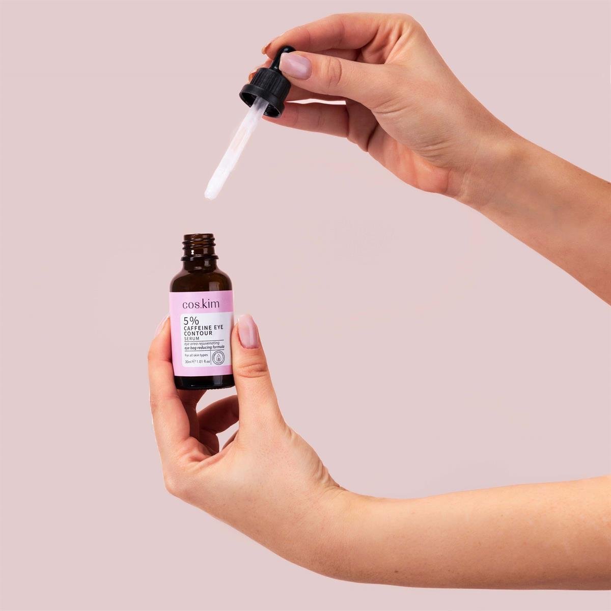 %5 Kafeinli Morluk Giderici ve Aydınlatıcı Göz Çevresi Serumu | 5% Caffeine Eye Contour Serum 30 ml