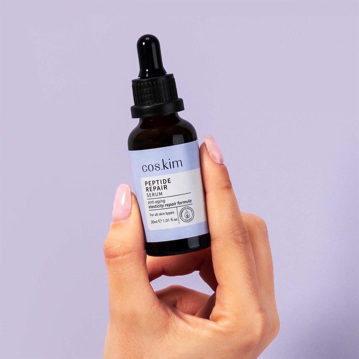 Peptit İçeren Onarıcı, Kırışıklık ve Yaşlanma Karşıtı Cilt Bakım Serumu | Peptide Repair Serum 30 ml