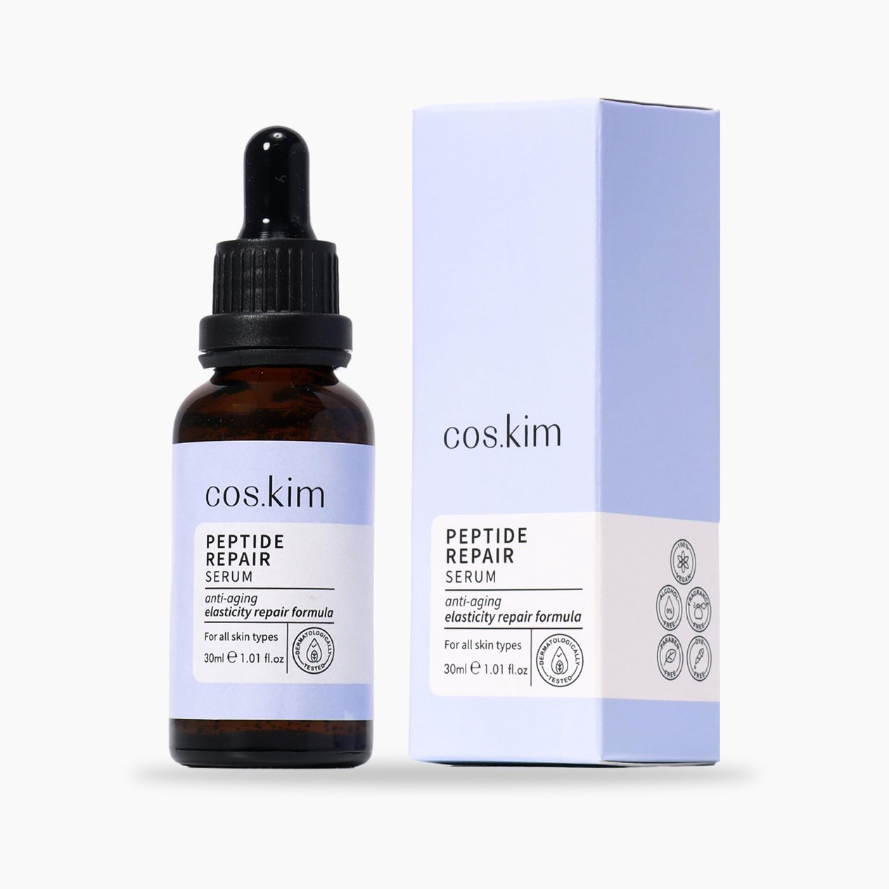 Peptit İçeren Onarıcı, Kırışıklık ve Yaşlanma Karşıtı Cilt Bakım Serumu | Peptide Repair Serum 30 ml