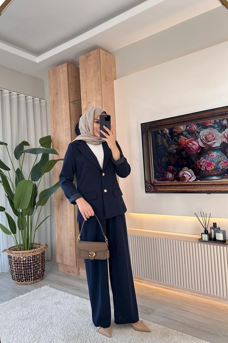 Blazer Takım LACİVERT