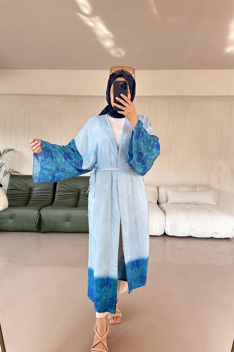 Jupiter Kimono - MAVİ