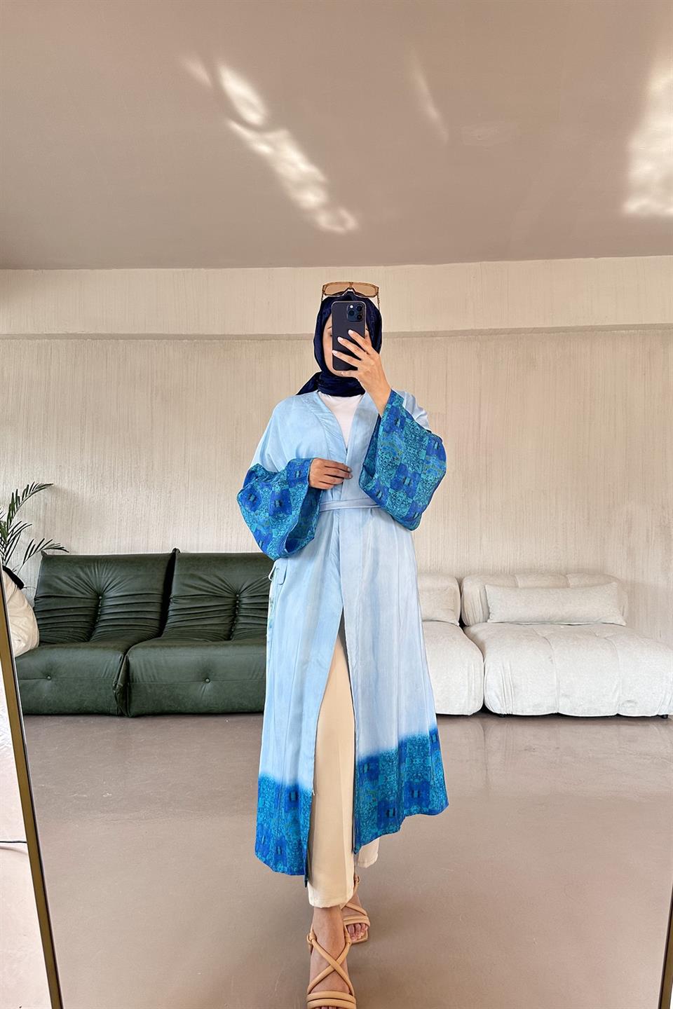 Jupiter Kimono - MAVİ