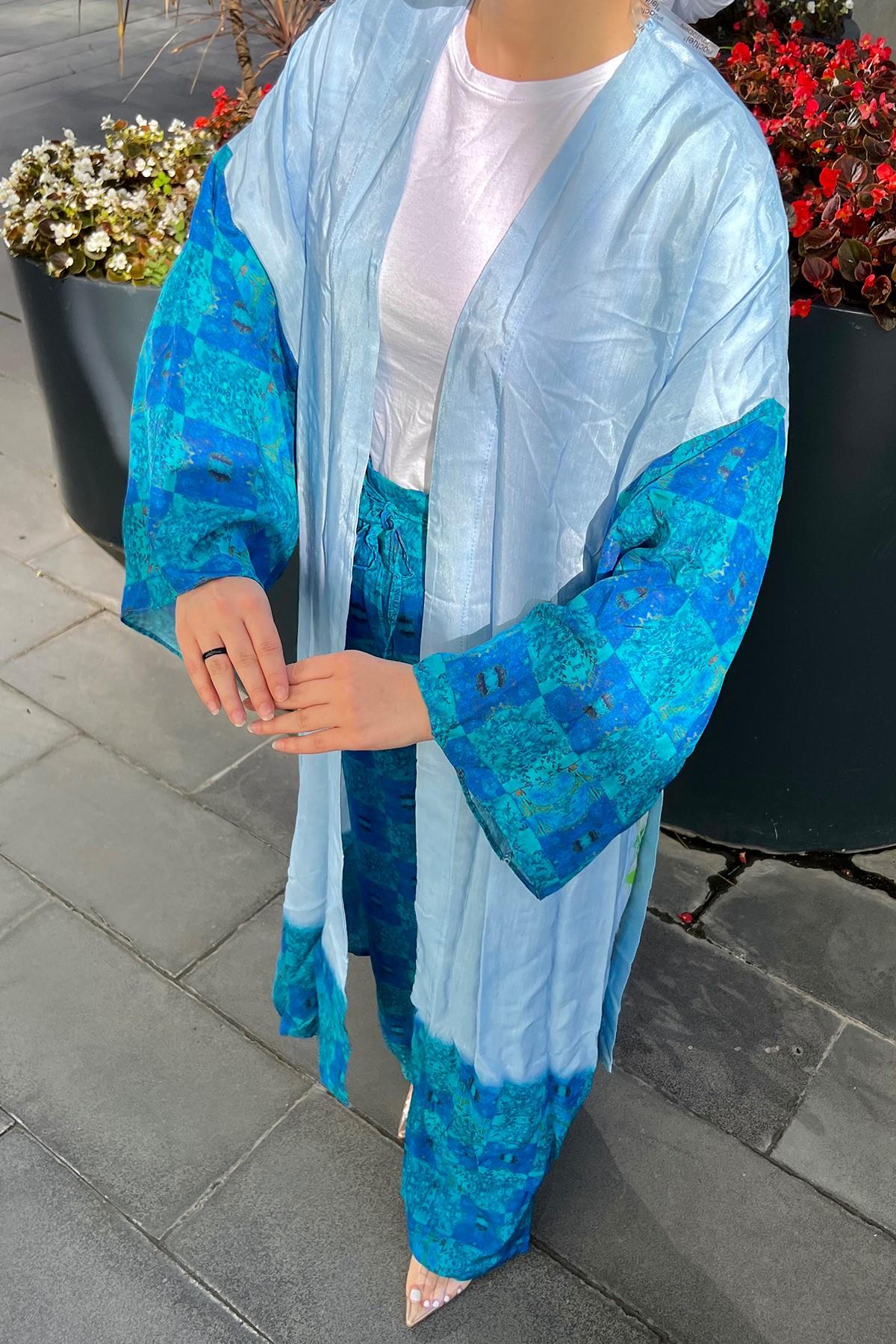 Jupiter Kimono - MAVİ