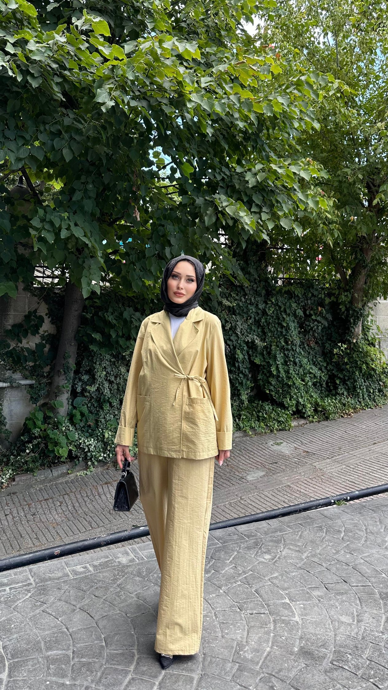 Kimono Keten Takım HARDAL